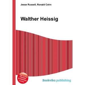  Walther Heissig Ronald Cohn Jesse Russell Books