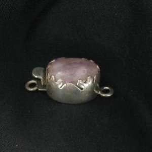  MORGANITE STERLING CLASP TIBETAN SETTING~ Everything 