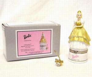 Barbie Celebration PHB Porcelain Hinged Box   Midwest  