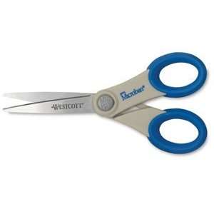  Westcott Scissors with Microban Protection   Gray/Blue 