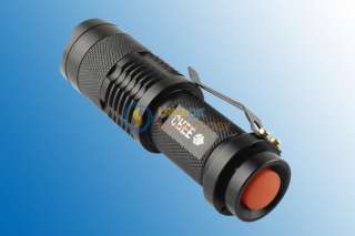   In/Out CREE Q5 LED 7 W 300 lumen SLIM Bright Mini Flashlight Torch