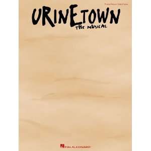  Urinetown   Vocal Selections Musical Instruments