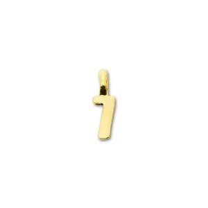  Gold Vermeil Number Charms   7