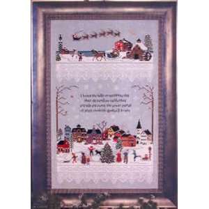  Christmas Village leaflet (cross stitch) Arts, Crafts 