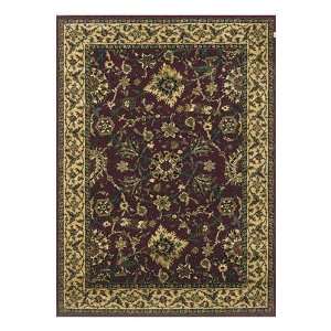 Woodward Rug 2x77 Runner Burgundy 