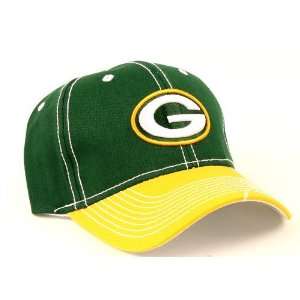  GREEN BAY PACKERS Green/Yellow Reebok Stitches Adustable 