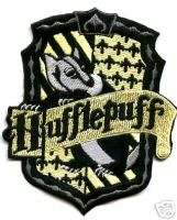BRITISH PATCH HARRY POTTER HOUSE OF HUFFLEPUFF CREST  