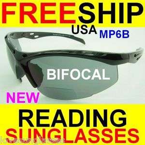 BIFOCAL SAFETY READING SUN GLASSES / CLEAR 1.5 2.0 2.5  