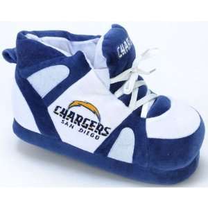  San Diego Chargers Mens Over Sized House Shoes