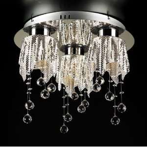  87723 PC Clear Mirabelle Ceiling Fixture