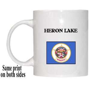    US State Flag   HERON LAKE, Minnesota (MN) Mug 