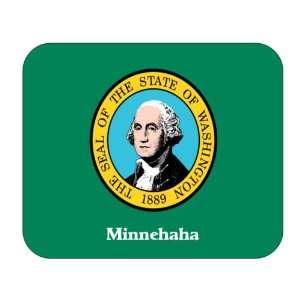  US State Flag   Minnehaha, Washington (WA) Mouse Pad 