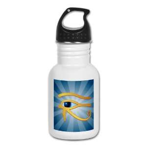  Kids Water Bottle Gold Eye of Horus 