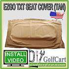 EZGO TXT Or Medalist Golf Cart Seat Bottom Cover   OEM Replacement 