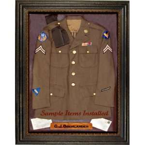  Military Uniform Display Case