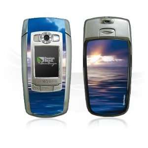  Design Skins for Samsung E720   Deep Blue Design Folie 