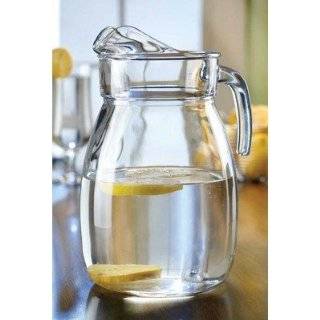   90 Ounce Capacity Clear Glass Pitcher 