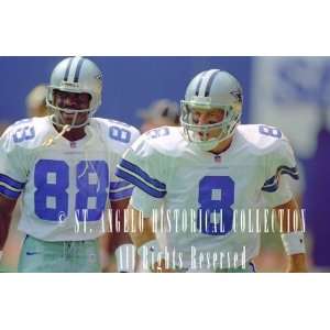 Troy Aikman and Michael Irvin Dallas Cowboys   Ready to Roll   20x30 