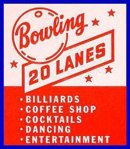 1950s Sierra (Bowling) Lanes Matchcover  Susanville CA  