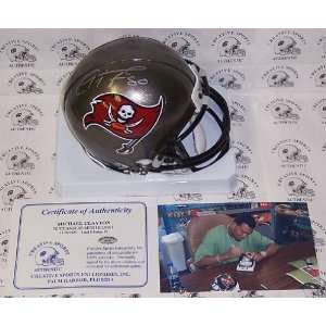 Michael Clayton   Riddell   Autographed Mini Helmet   Tampa Bay Bucs