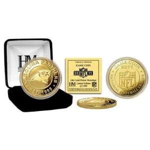  Carolina Panthers 24KT Gold Game Coin 