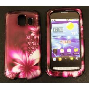  Passion Purple Flower LG Vortex Vs660 Snap on Cell Phone 