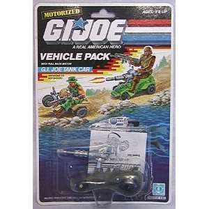  Hasbro 1988 G.I. JOE TANK CAR Motorized Vehicle Pack 