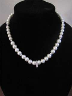 Glass Pearl Fashion Jewerly Necklace and Earring Set by Marysol  