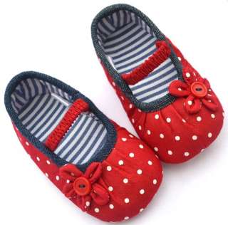 Red Mary Jane toddler baby girl shoes UK size 2 3 4  