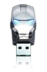 8GB USB Iron Man 2 Marvel Flash Drive Superhero Helmet  
