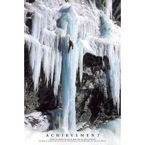  Achievment Poster Ice Climber 24 X 36 Pp30308