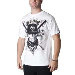 Metal Mulisha Furious Mens Short Sleeve Racewear Shirt   White / 2X 