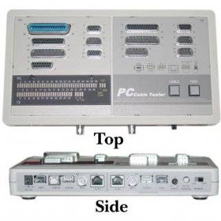 PC Cable Tester (BNC, DB15, DB9, DB25, RJ45, USB, IEEE 1394)
