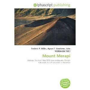  Mount Merapi (9786132730336) Books
