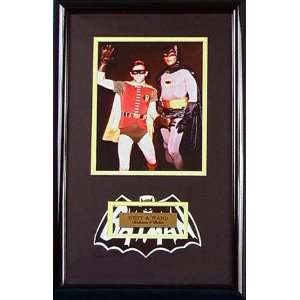  West and Ward (Batman and Robin) Framed Photograph with 