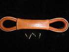 Guitar Case Handle LOOP Style Real LEATHER TAN fo​r Gibson USA and 