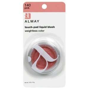  Almay Touch Pad Liquid Blush Weightless Color, # 140 Pink Beauty