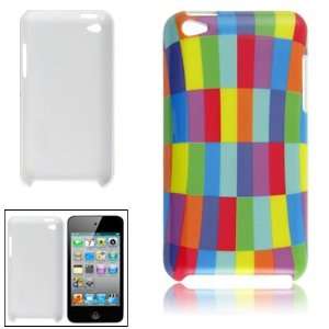   Checkered Hard Plastic IMD Back Cover for Ipod Touch 4g Electronics