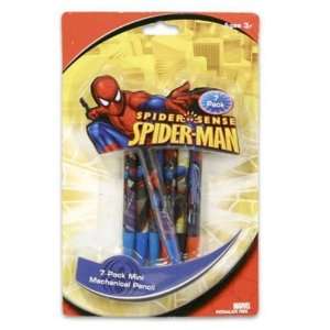  Spiderman Mechanical Pencil  7 Pack Mini Spider man 