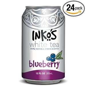 Inkos Blueberry White Tea, 12 Ounce Grocery & Gourmet Food