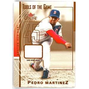  Pedro Martinez 2004 Fleer Genuine Insider Tools of the 