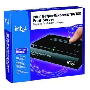  Intel Netportexpress 10/100MBPS Enet EXT 1 Par 1 RJ45 with 