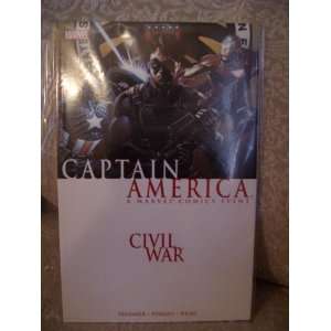  Marvel Civil War Captain America Ed Brubaker Books