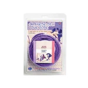  Japanese Silk Love Rope 10 ft., Purple Health & Personal 