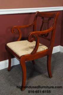 Duncan Phyfe Mahogany Harp / Lyre Back Chairs  