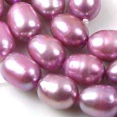 8x6mm Lustrous Pink Freshwater Pearl 16  