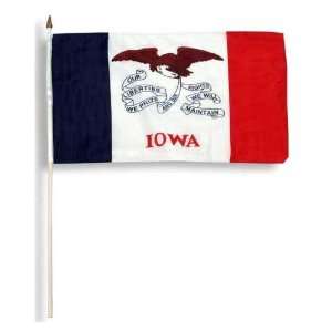  Iowa Flag 12 x 18 inch Patio, Lawn & Garden