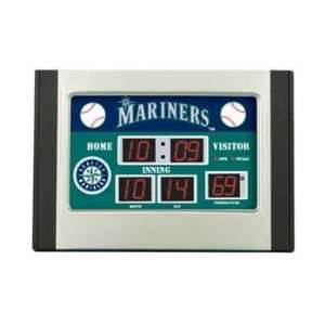  Seattle Mariners Alarm Clock Scoreboard