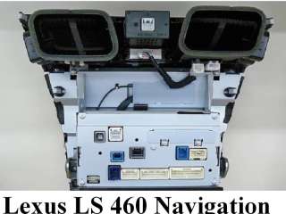 LEXUS LS460 GPS NAVIGATION DVD DISPLAY SCREEN 2007 09  