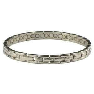  Tennis Classic   Stainless Steel Magnetic Therapy Bracelet 